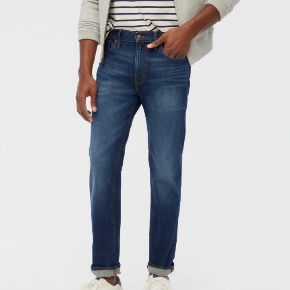 J. Crew Jeans Flex Straight 5-Pockets  Zip Fly Size 38 Waist 30” Length (Inseam)